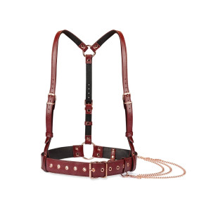 Uprząż Wine Red Body Harness Liebe Seele