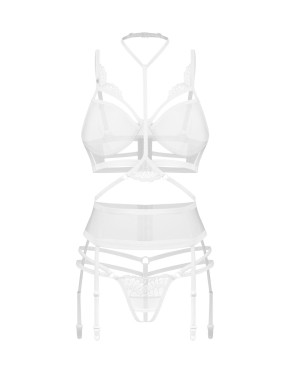 Komplet 3-Częściowy Premisis White S/M Premium Obsessive