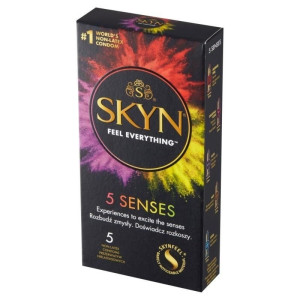 Prezerwatywy Nielateksowe 5 Senses SKYN