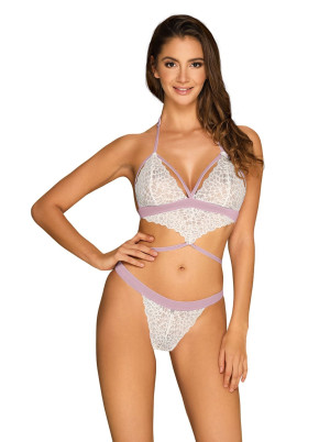 Bielizna Lilyanne Body Białe S/M | 100% ORYGINAŁ| DYSKRETNA PRZESYŁKA