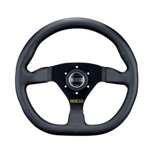Kierownica Sparco L360 RING skóra -homologacja TUV