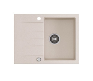 Zlewozmywak granitowy Kernau KGS V 4565A 1B1D Sand