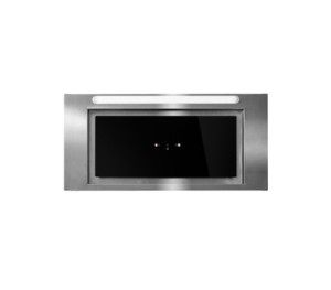 Okap podszafkowy Toflesz Lumino Inox Czarne Szkło Gest 59,5cm 850m3/h
