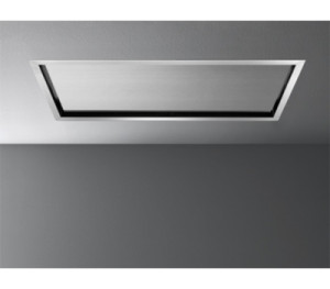 Okap sufitowy FALMEC Nube 90 inox z silnikiem poddaszowym bezszczotkowym o mocy 1100 m3/h