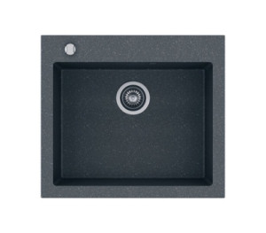 Zlewozmywak granitowy Kernau KGS H 60 1B Graphite