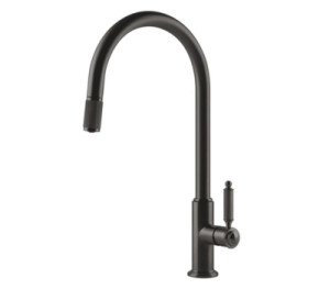 Bateria stała GESSI Venti 20 60622  Black Metal Brushed PVD