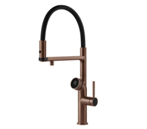 Bateria z filtrem wody GESSI Vita 60722 Copper Brushed PvD HOT