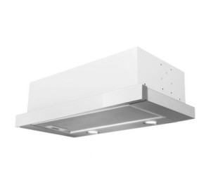 Okap Toflesz VEGA GLASS 50 Inox/biały