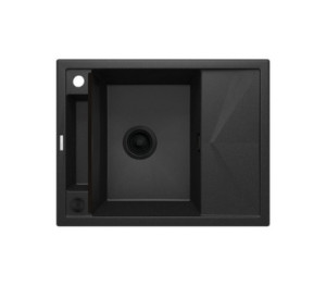Zlewozmywak granitowy magnetyczny z ociekaczem DEANTE Magnetic ZRM_G11A