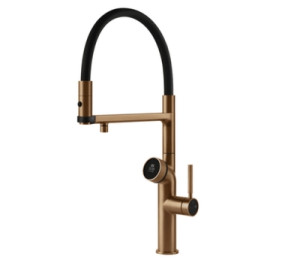 Bateria z filtrem wody GESSI Vita 60722 Warm Bronze Br. PvD COLD