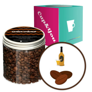 Kawa Arabica mielona lub ziarnista smakowa aromatyzowana adwokat 200g idealna na prezent upominek dla kobiety mężczyzny faceta mamy taty żony męża
