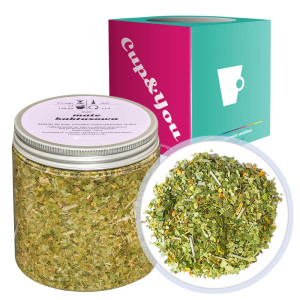 Najlepsza liściasta sypana herbata wysokogatunkowa Yerba Mate KAKTUSOWA 120g herbatka liść mate osmantus trawa cytrynowa aromat na prezent podarunek u