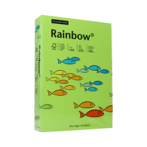 Papier ksero A4 a'500 Rainbow 80g jasnozielony 74