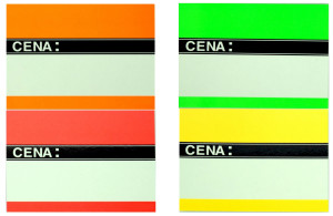 Ceny laminowane do wędlin A7W