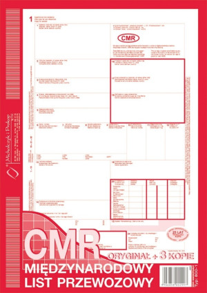 Druk CMR A4 oryginał 3 kopie 800-1