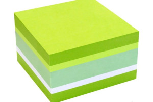 Karteczki samoprzylepne 75x75 450 kartek bazylia