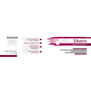 SIKATRIS plaster silikonowy  kotwica podpiersiowa (1 szt. )