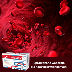 LiotoMax 3® - skuteczne wsparcie naczyń krwionośnych 30 kapsułek