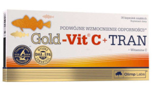 OLIMP Gold-Vit C + Tran x 30 kapsułek