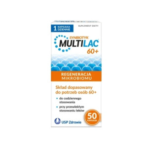 MULTILAC 60+ x 50 kapsułek