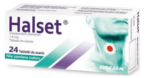 HALSET x 24 tabletki do ssania
