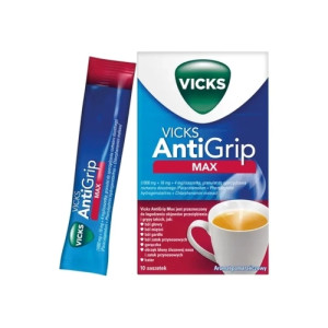 VICKS AntiGrip Max smak pomarańczowy x 10 saszetek