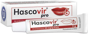 HASCOVIR krem 5g
