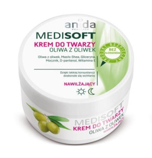 ANIDA Medisoft Krem nawilżający oliwa z oliwek 100ml
