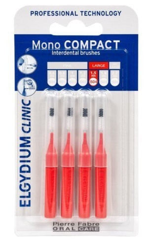 ELGYDIUM Clinic Mono Compact Czerwona 1,5mm szczoteczka międzyzębowa