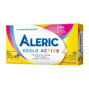 Aleric Deslo Active 2,5mg x 10 tabletek