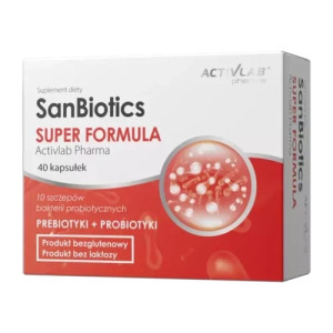 SanBiotics Super Formuła x 40 kapsułek