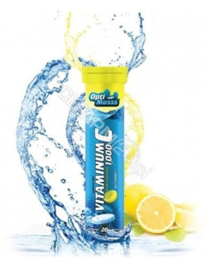 Vitaminum C 1000 OptiMusss x 20 tabletek musujących