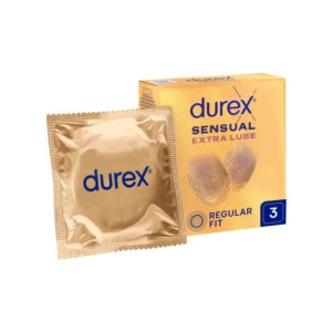 DUREX Sensual Extra Lube x 3 sztuk