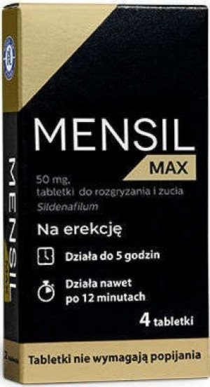 Mensil Max 0,05g x 4 tabletki