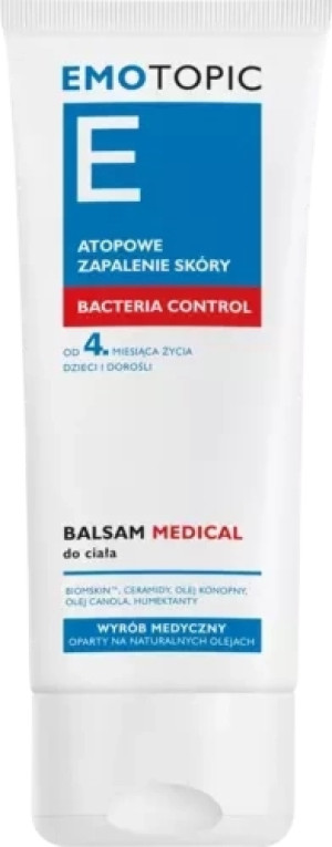 Emotopic Bacteria Control Balsam Medical do ciała 200ml