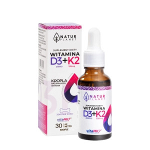Witamina D3 + K2 FORTE w kroplach 30ml