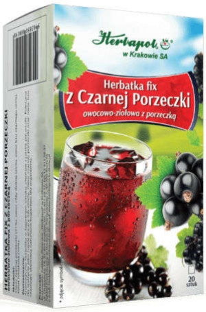 Herbatka z czarnej porzeczki x 20 saszetek