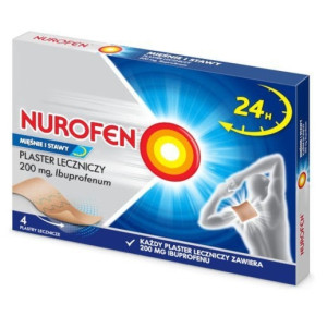 Nurofen Mięśnie i Stawy plastry lecznicze x 4 sztuki