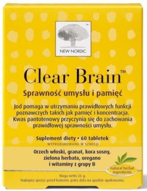 Clear Brain x 60 tabletek