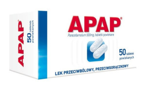 APAP 0,5 x 50 tabletek