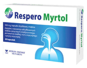 Respero Myrtol 300mg x 20 kapsułek