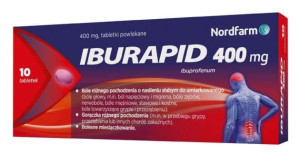 Iburapid 400mg x 10 tabletek