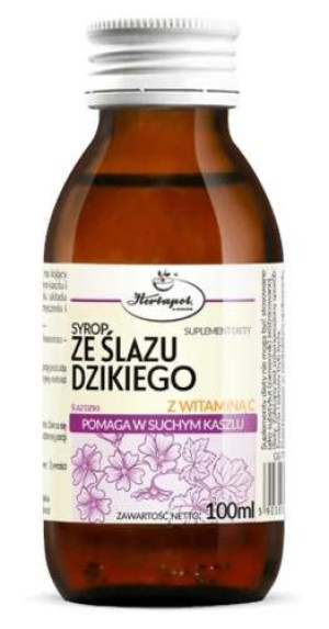 Syrop ze ślazu dzikiego z witaminą C 100ml