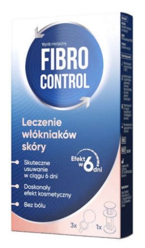 Fibrocontrol zestaw do usuwania włókniaków x 1 sztuka