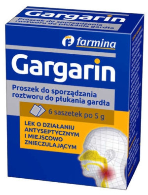 GARGARIN 5g x 6 saszetek