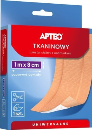 APTEO CARE Plaster tkaninowy cielisty 1m x 8cm