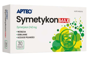 Apteo Symetykon MAX x 30 kapsułek
