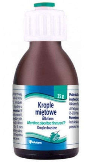 KROPLE Miętowe 35g