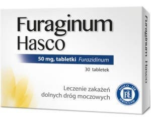 Furaginum Hasco 0,05g x 30 tabletek