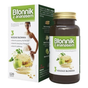Błonnik z ananasem x 120 tabletek